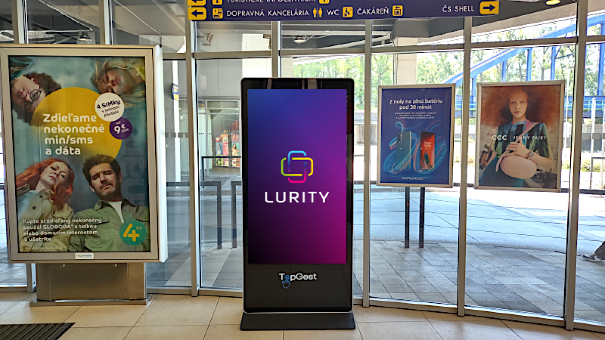 NC Terminal Banská Bystrica 3 — DOOH obrazovka v NC Terminal - BB, Banská Bystrica