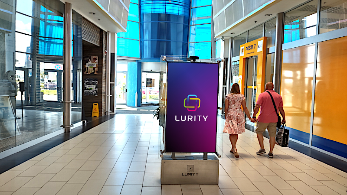 OC Optima Košice 6B — DOOH screen at OC Optima, Košice