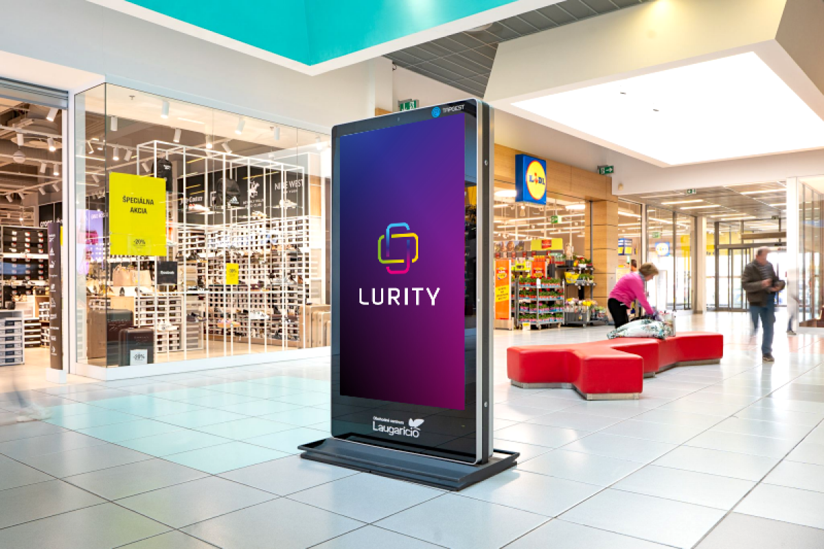OC Laugaricio Trenčín 3B — DOOH screen at OC Laugaricio, Trenčín
