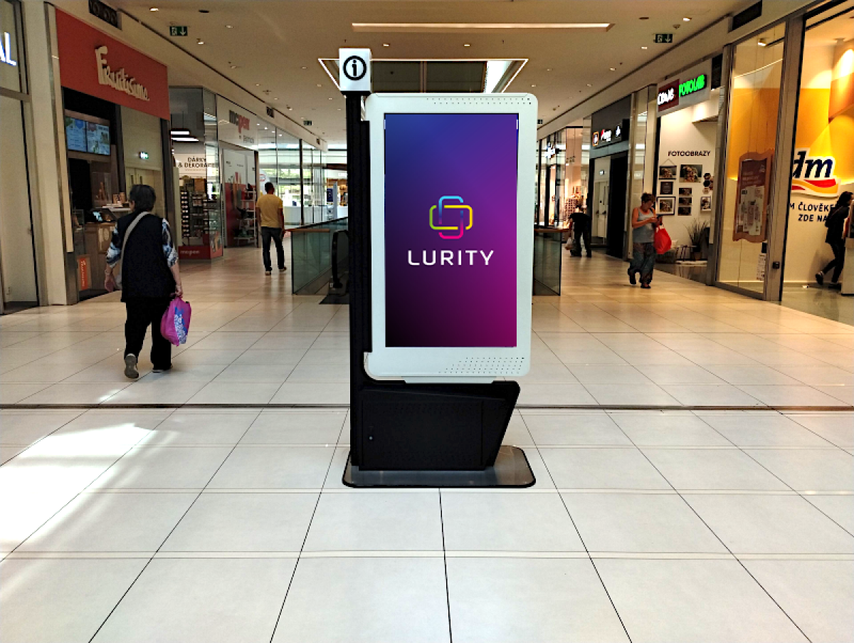 OC Central Kladno 1B Albert 1P — DOOH screen at Central Kladno, Kladno