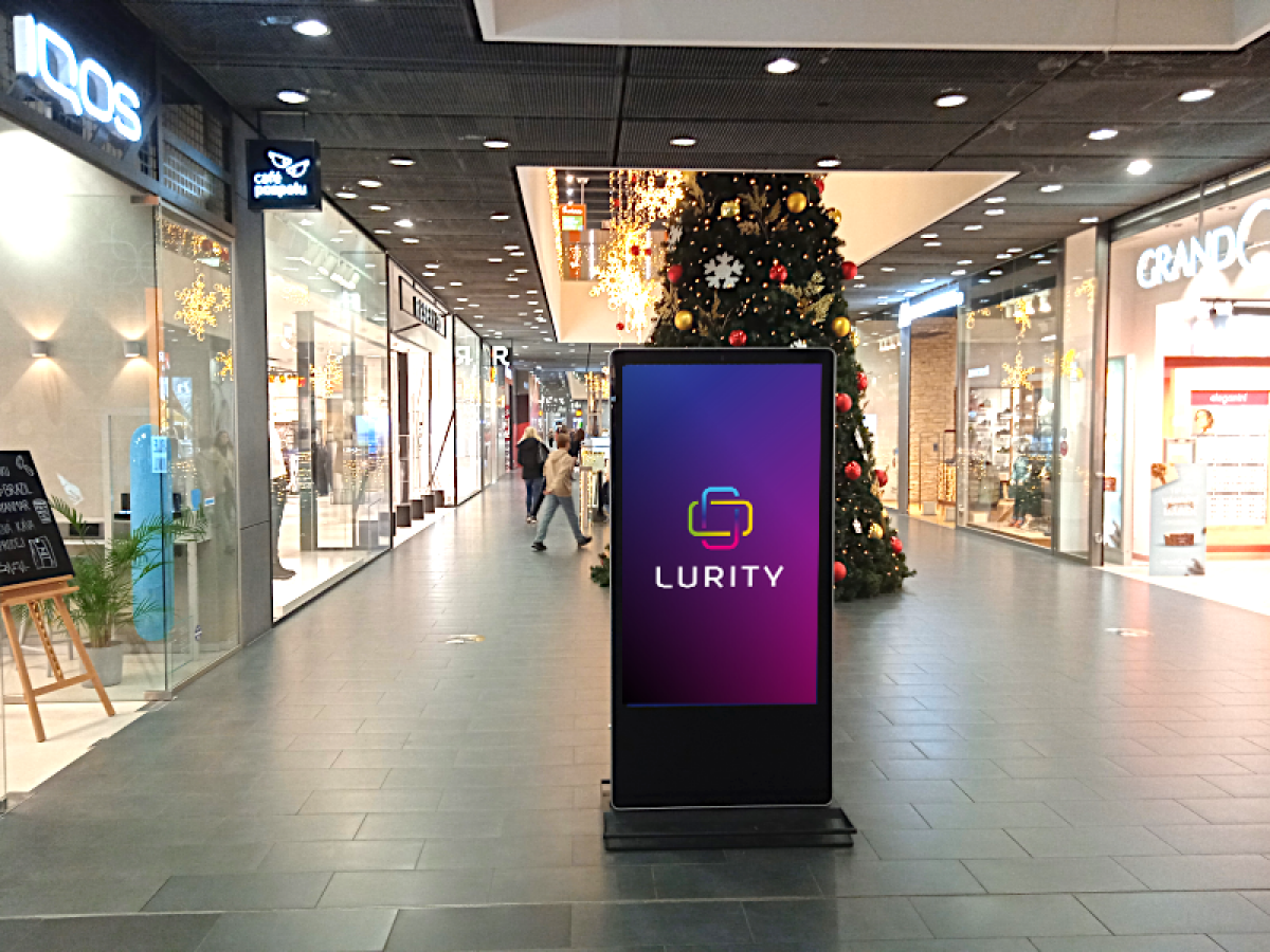 Citypark - Travelátor záď — DOOH screen at Nákupní centrum Citypark Jihlava, Jihlava