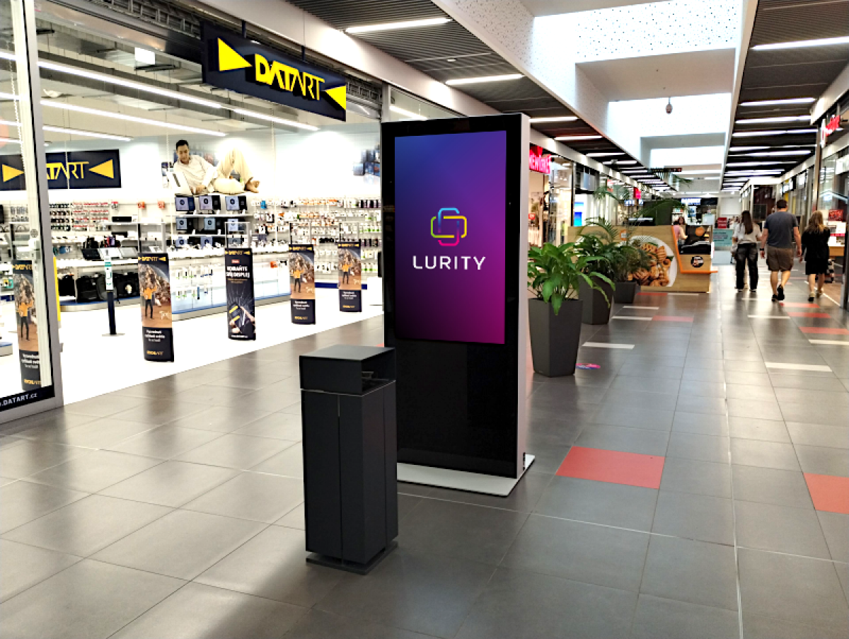 OC Fryda 1B BILLA — DOOH screen at OC Frýda, Frýdek-Místek
