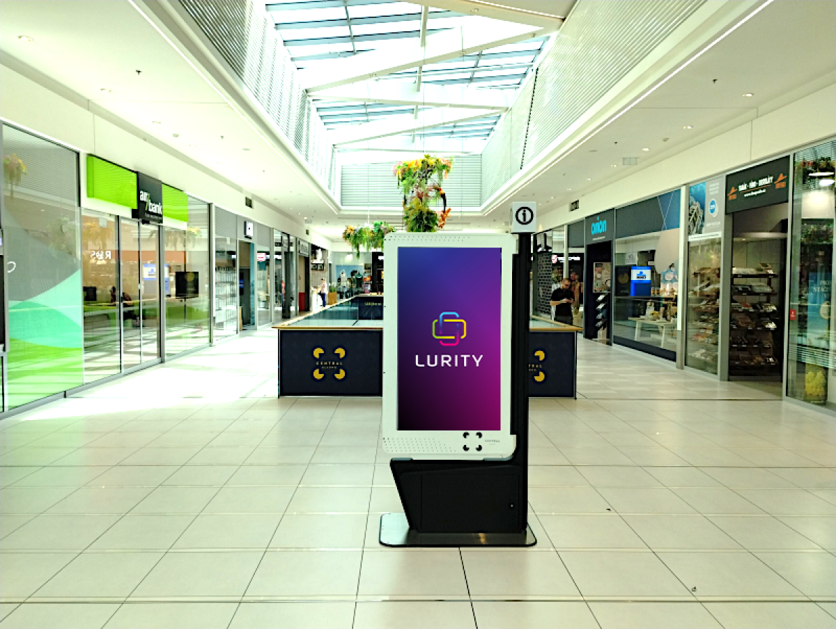 OC Central Kladno 3A Tescoma 2P — DOOH screen at Central Kladno, Kladno