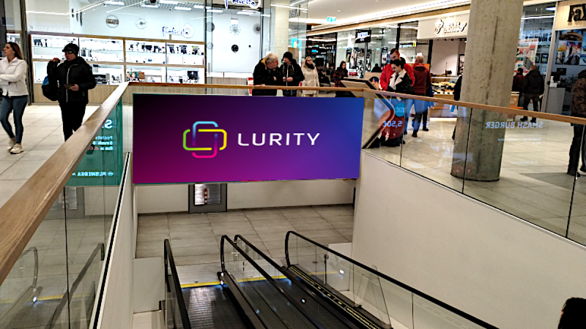 LED OC Novum pri Lidli — DOOH screen at OC Novum Prešov, Prešov