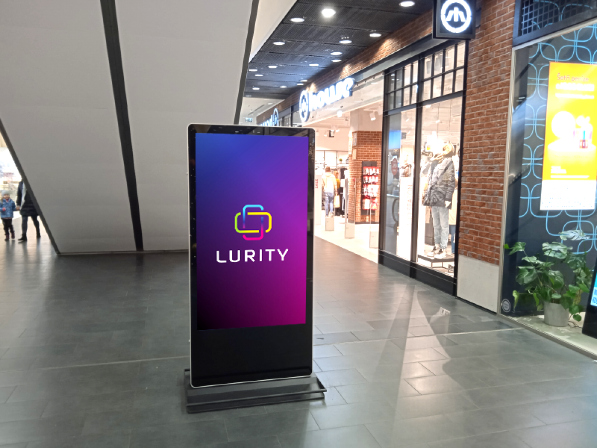 Citypark - Travelátor příď — DOOH screen at Nákupní centrum Citypark Jihlava, Jihlava