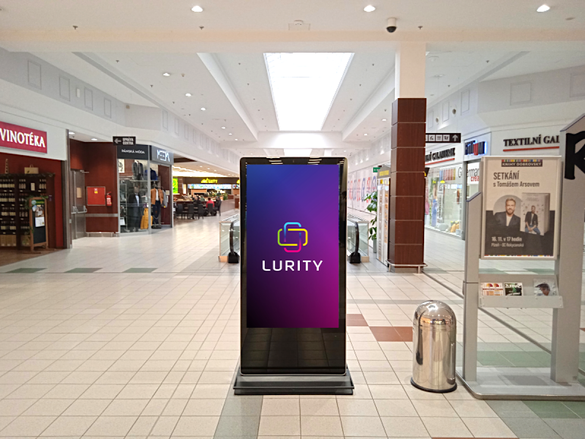 Rokycanská - Datart — DOOH screen at Obchodní centrum Plzeň Rokycanská, Plzeň