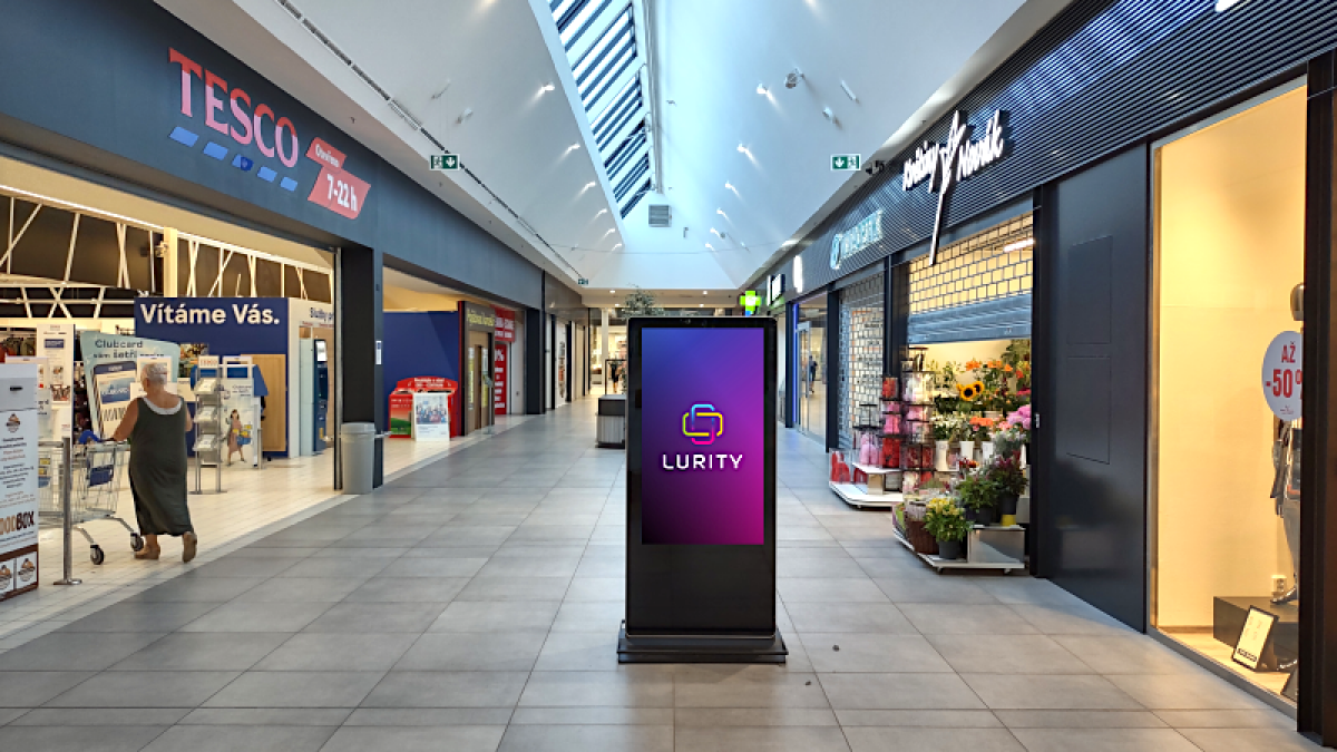Futurum Brno - Tesco Pravá — DOOH screen at Obchodní Centrum Futurum 1, Brno
