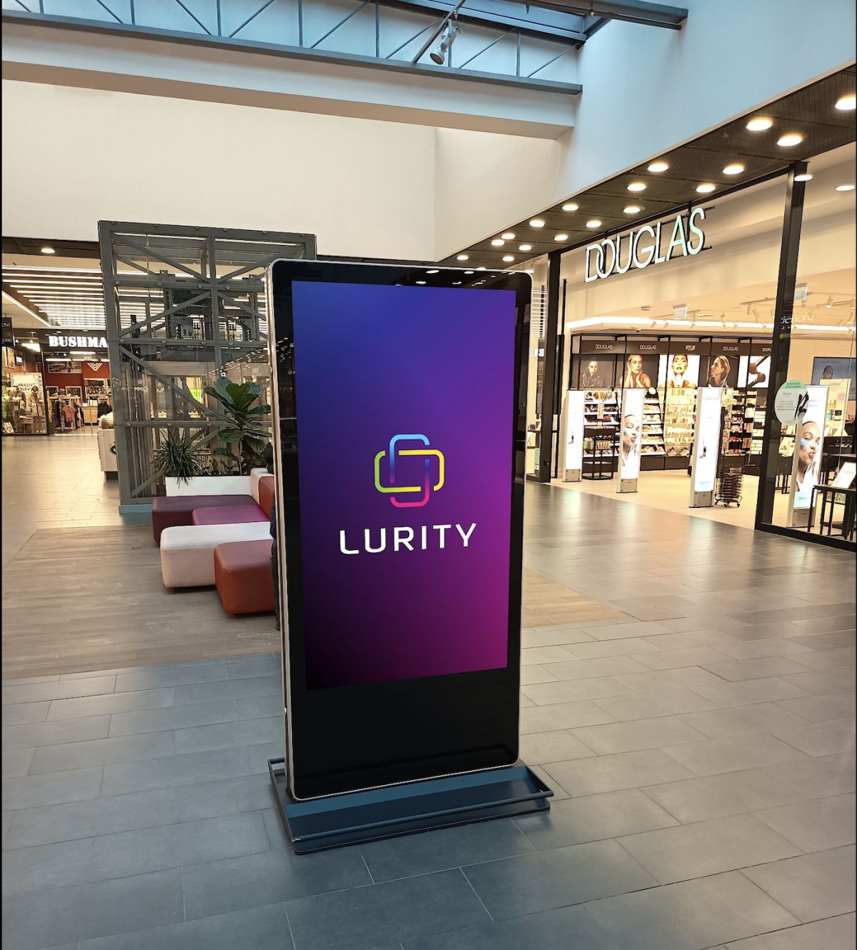 Citypark - 1NP záď — DOOH screen at Nákupní centrum Citypark Jihlava, Jihlava