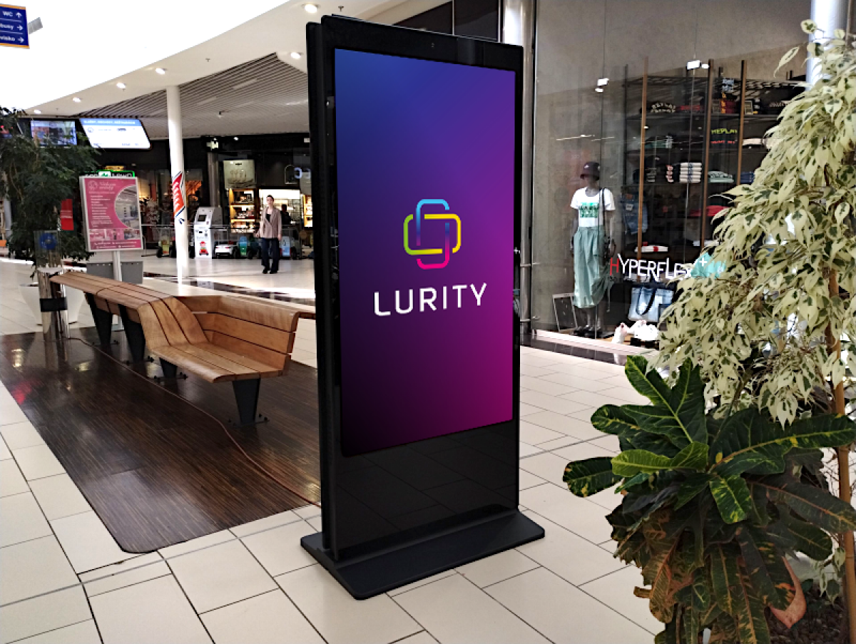 OC Optima Kosice 7B — DOOH screen at OC Optima, Košice