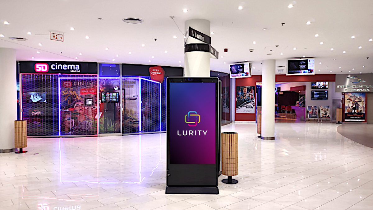 OC Mirage Žilina 4A — DOOH screen at OC Mirage, Žilina