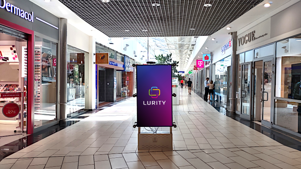 OC Optima Košice 4A — DOOH screen at OC Optima, Košice