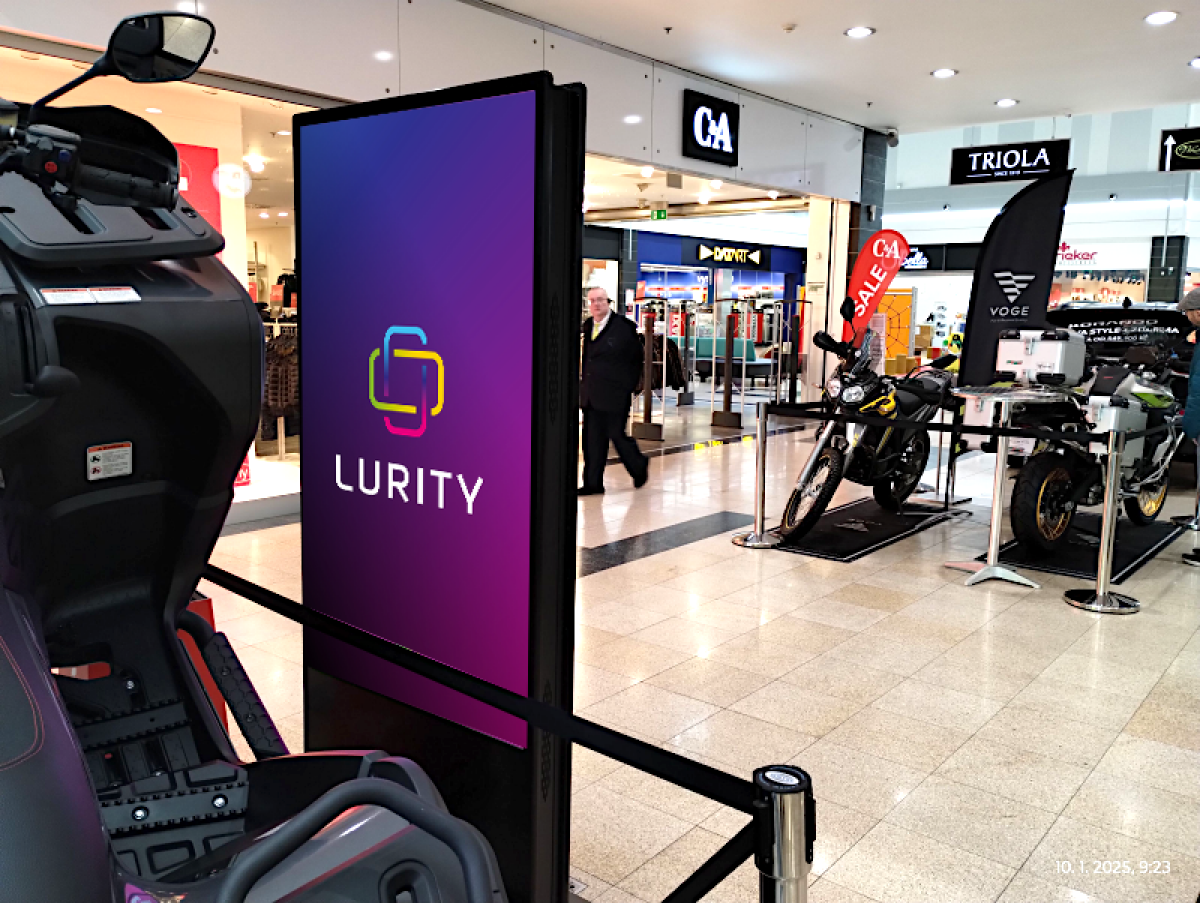 NC Gečko Liberec 3A KiK — DOOH screen at NC Géčko Liberec, Liberec
