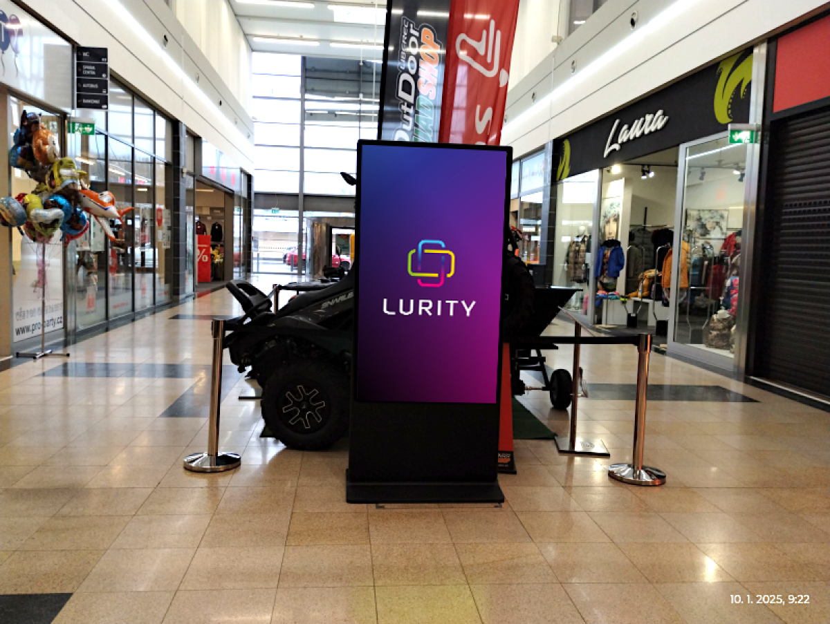 NC Gečko Liberec 3B  C&A — DOOH screen at NC Géčko Liberec, Liberec