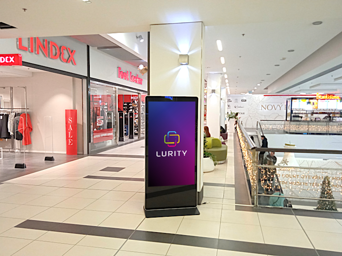 Futurum HK - Food Court — DOOH screen at Nákupní centrum Futurum Hradec, Hradec Králové