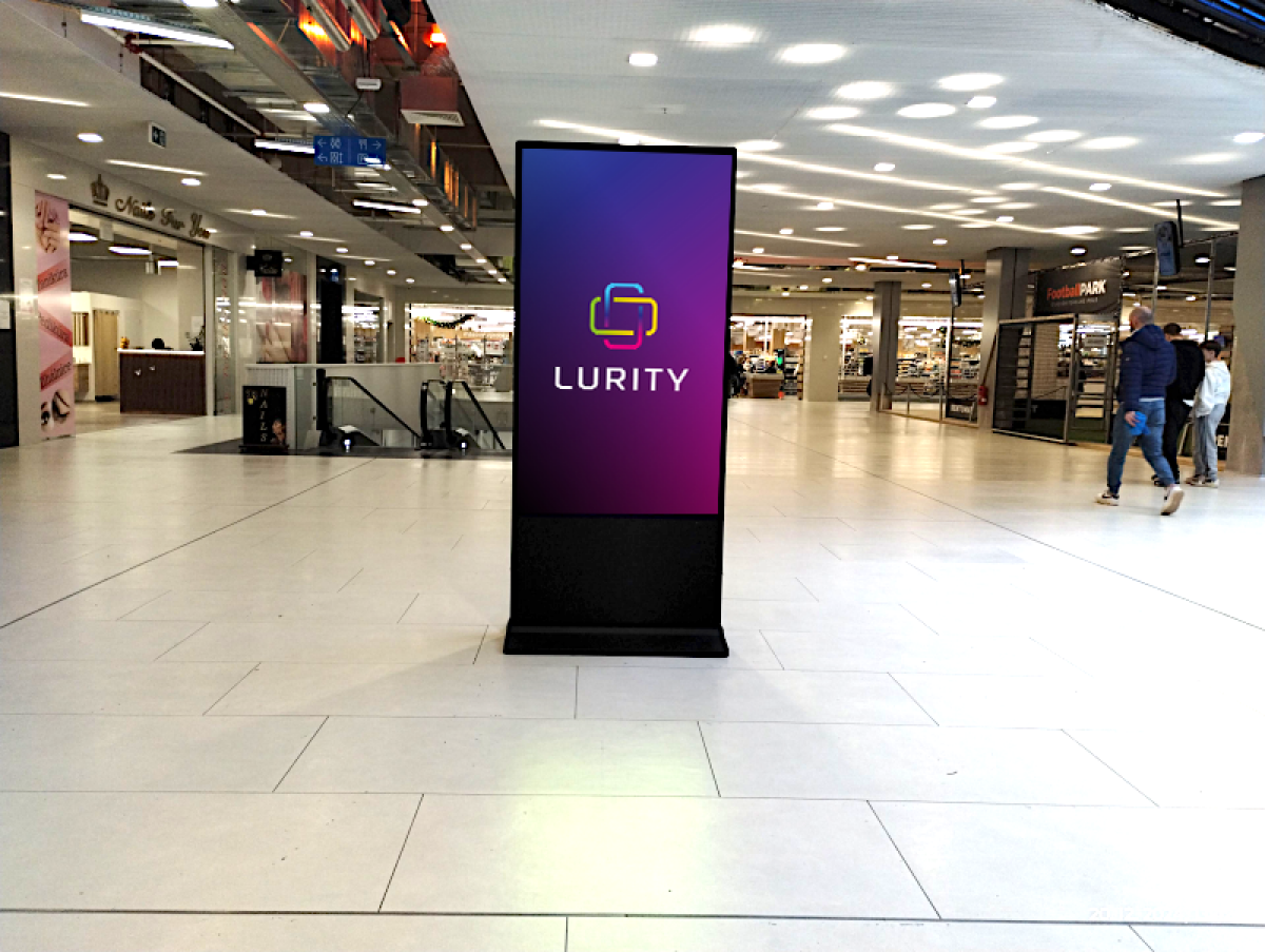 OC Tehelko 2A Galaxy Home — DOOH screen at OC Tehelko, Bratislava