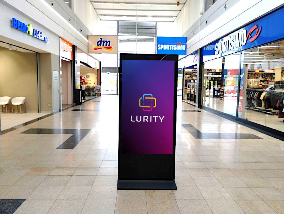NC Gečko Liberec 1B Sinsay — DOOH screen at NC Géčko Liberec, Liberec