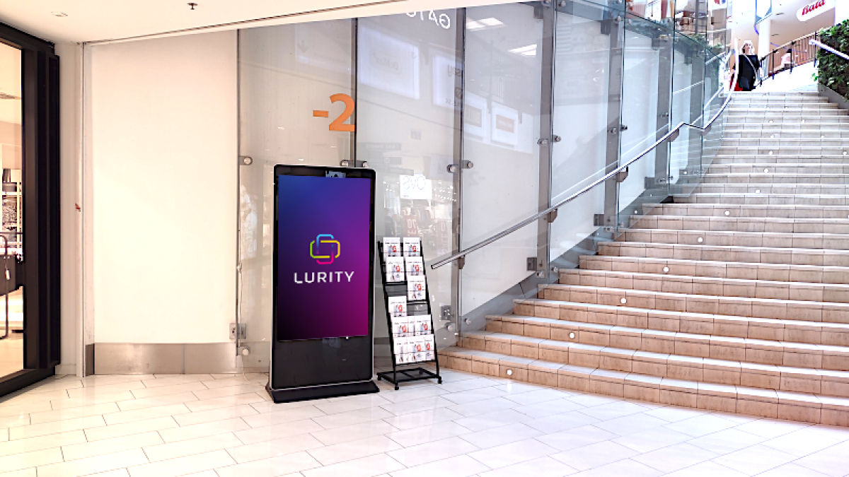 OC Mirage Žilina 2 — DOOH screen at OC Mirage, Žilina