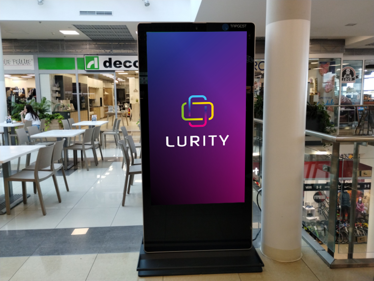 OC Aquario Nové Zámky 2A Food — DOOH screen at Aquario Shopping Center, Nové Zámky
